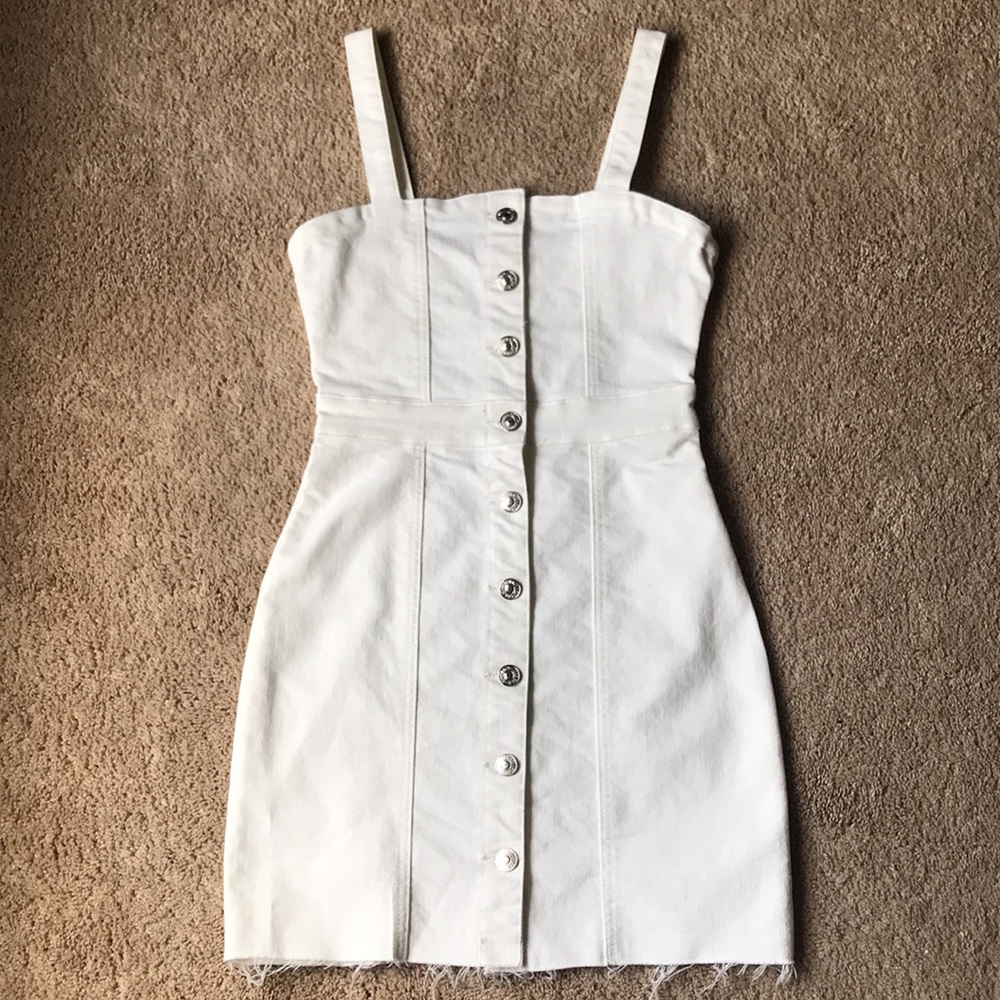 New Mini denim overalls dress
